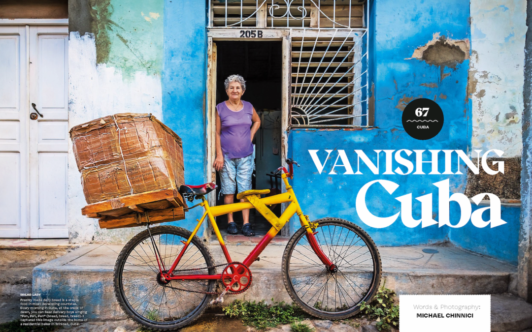 OUTLOOK TRAVELLER MAGAZINE FEATURES VANISHING CUBA